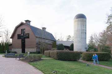 Charlotte, North Carolina, USA - January 15, 2020: The Billy Graham Library in Charlotte, North...