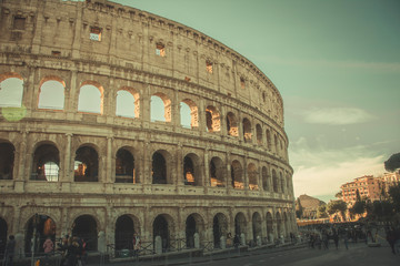 Naklejka na ściany i meble Colosseum at Roma