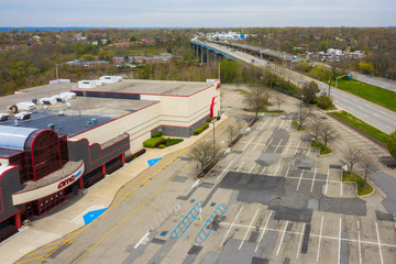 Drone of Donald Goodkind Bridge Raritan River New Jersey 