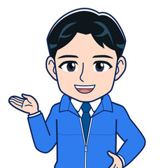 スーパーの社員