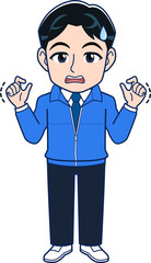 スーパーの社員