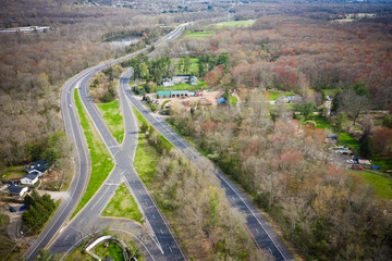 Aerial Landscape of Peapack Gladstone New Jersey