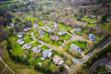 Aerial Landscape of Peapack Gladstone New Jersey