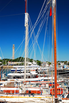 Provincetown Harbor On Cape Cod