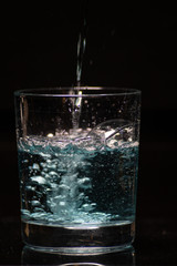 Wasser in blau