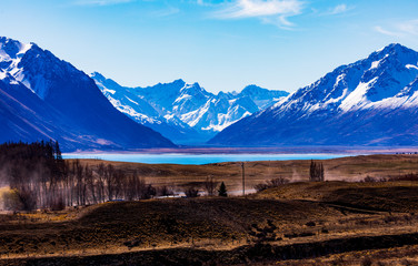 The Southern Alps Meets Lake Tekapo