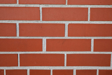 New red brick wall background