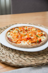 Vegetable pizza