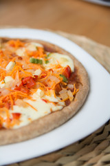 Vegetable pizza
