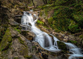 Frey Creek Falls on Feather Falls Loop Trail, Oroville, California, USA