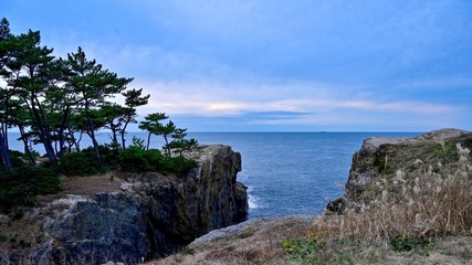 Fototapeta na wymiar 出雲日御碕灯台から見た日本海の情景＠島根