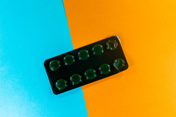 BLISTER PASTILLAS NEGRO