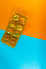 PASTILLAS NARANJA