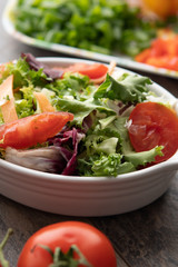 Vegan Food, Plant-based food. Vegetarian meals. Healthy Contain Meals