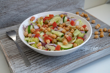 Mediterranean Chickpea Salad