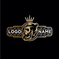 vintage, retro, barber shop logo. modern icon, template design