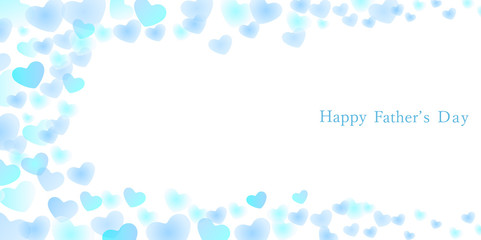 父の日　ハート　模様　背景