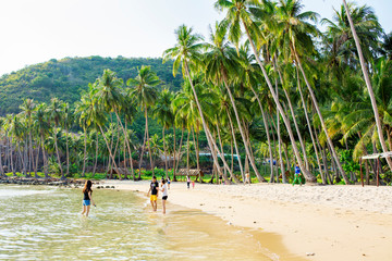 Men beach, Nam Du island, Kien Giang, Vietnam. Near Phu Quoc island
