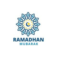 Ramadhan Mubarak Logo Template