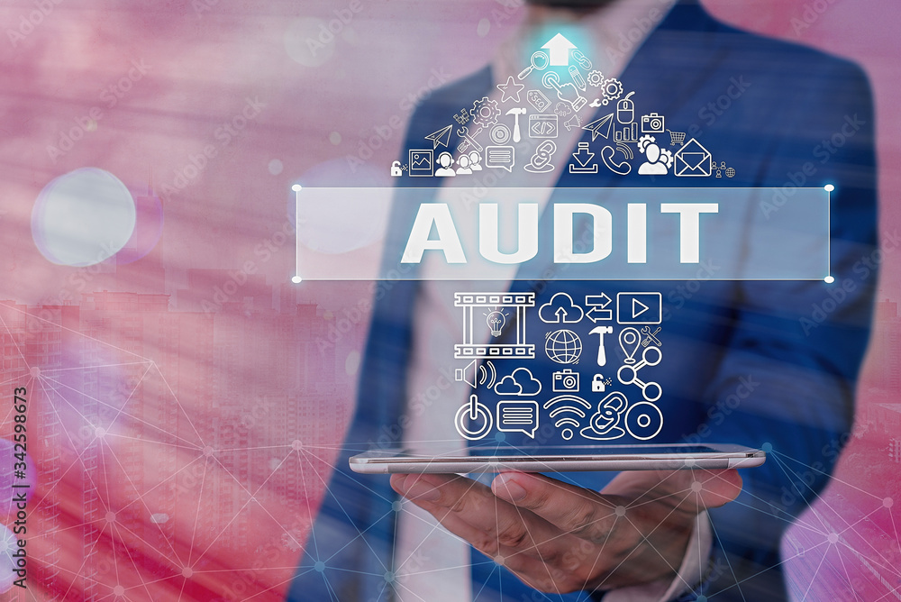 Poster text sign showing audit. business photo showcasing distinctive typically pleasant smell subtle of a 