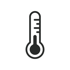 thermometer icon vector design illustration