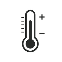 thermometer icon vector design illustration