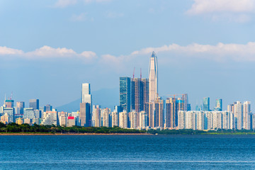 Shenzhen Ping An financial center skyline