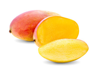 mango isolated on white background