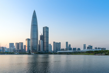 Shenzhen Nanshan talent Park City Skyline