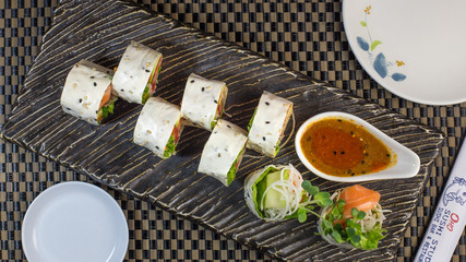 Japanese food sushi at Oho Sushi Long Beach