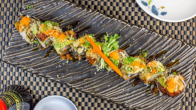 Japanese food sushi at Oho Sushi Long Beach