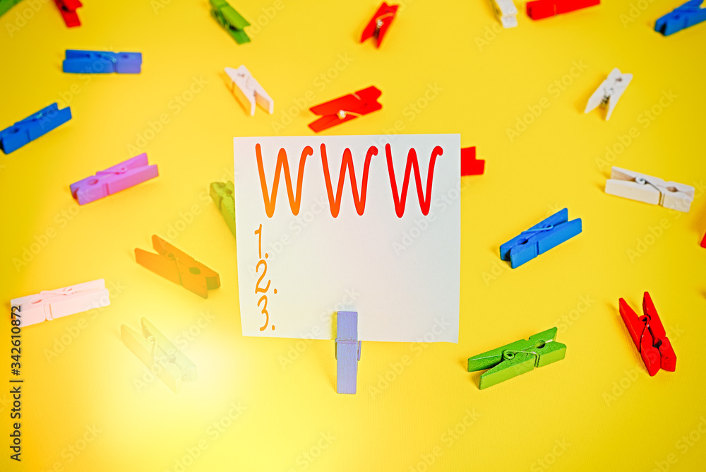 Poster word writing text www. business photo showcasing network of online content formatted in html and acc