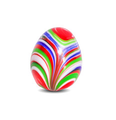 Easter egg  isolated on white background
