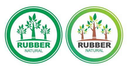 natural rubber  icon - obrazy, fototapety, plakaty