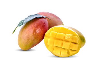 mango isolated on white background