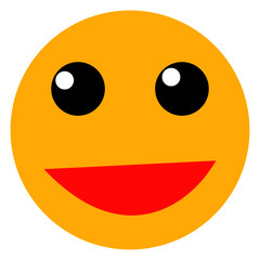 Fototapeta premium happy smiley face