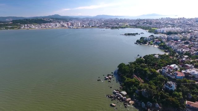 Santa Catarina Florianopolis São José aerial image