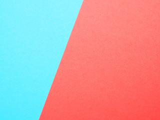 Empty blue and red color paper background texture for design..