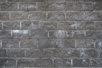 Dark brick decorative brickwork