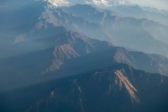 Aerial View Of Mountains