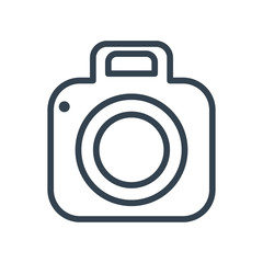 camera device line style icon vector design