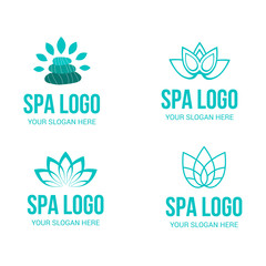 spa logo design Collection  
