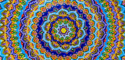 Generic carpet designs, with decorative and floral motifs