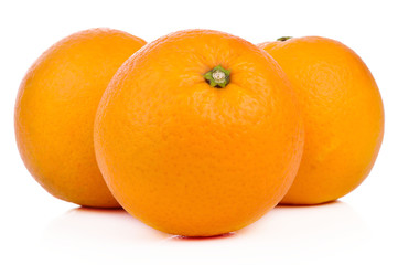 orange isolated on white background