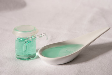 fresh mouthwash liquid medical car