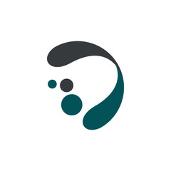 Initial D abstract logo