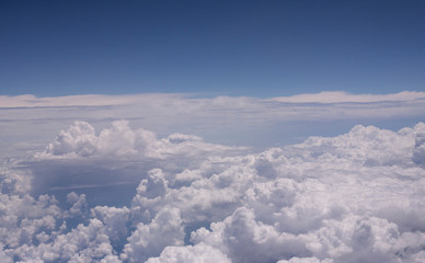 Fototapeta premium Natural scenery in the sky.