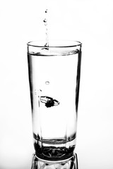 glass of water