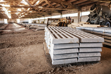 Picture of pile of bricks on construction site.