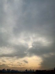 Fototapeta premium time lapse clouds